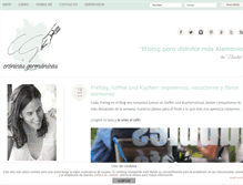 Tablet Screenshot of cronicasgermanicas.com
